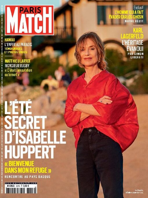 Title details for Paris Match by Lagardere Media News - Available